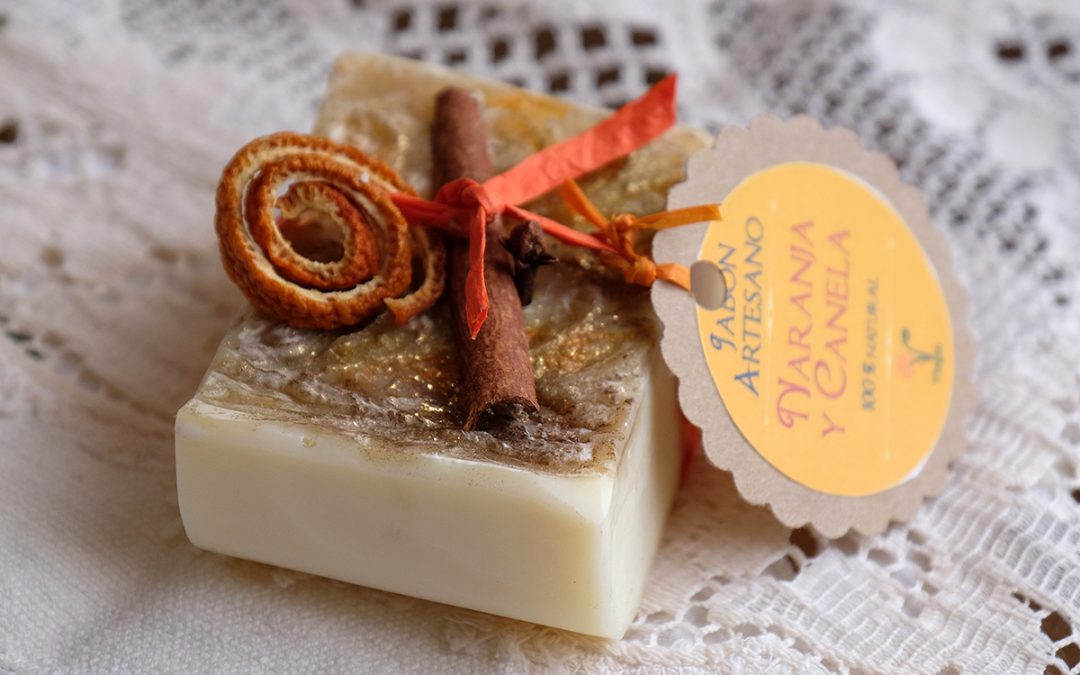 Jabón de Canela y Naranja